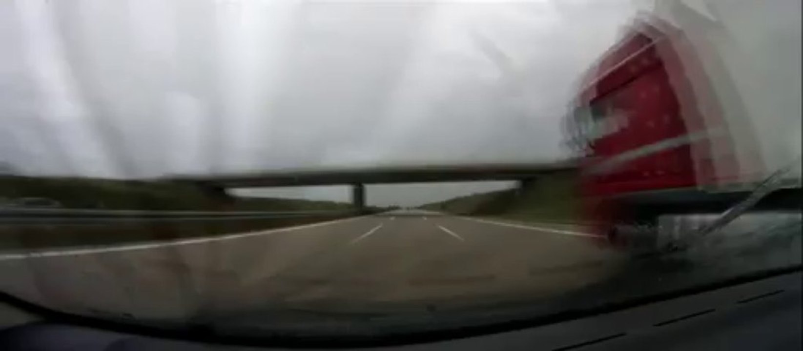 Timelapse A9 Germany  Direction Leipzig