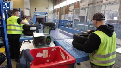 Reportage dans les entrepôts d'Allo Pneus