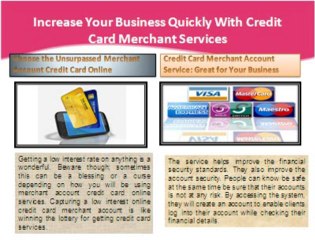 Accepting Credit Cards