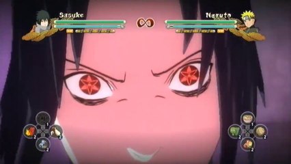Naruto Shippuden Ultimate Ninja Storm 3 Full Burst/ Sasuke EMS 128 hits combo