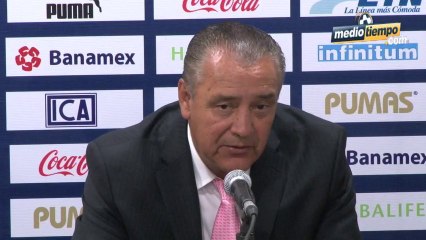 Trejo adelantó cambios en la ofensiva de Pumas