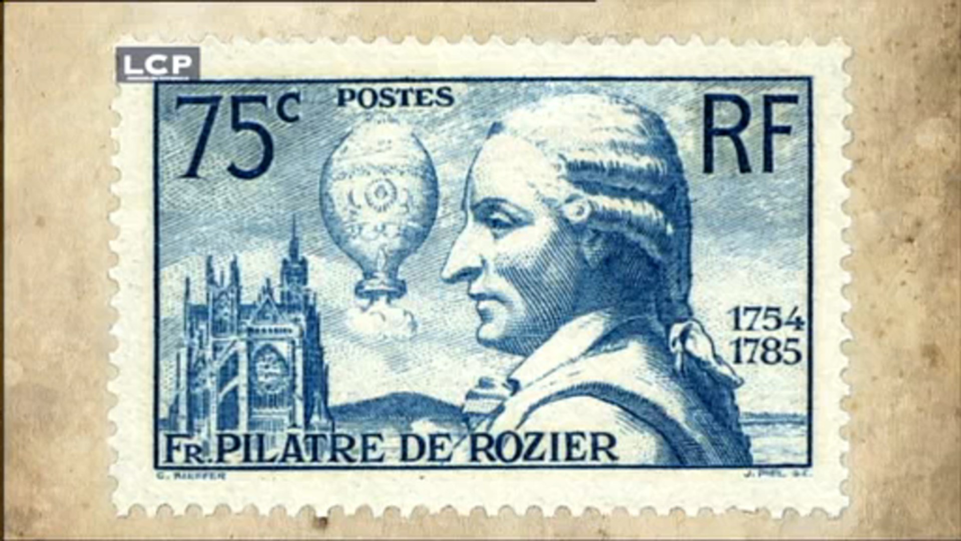 Histoires de timbres : Histoires de Timbres - Pilâtre de Rozier