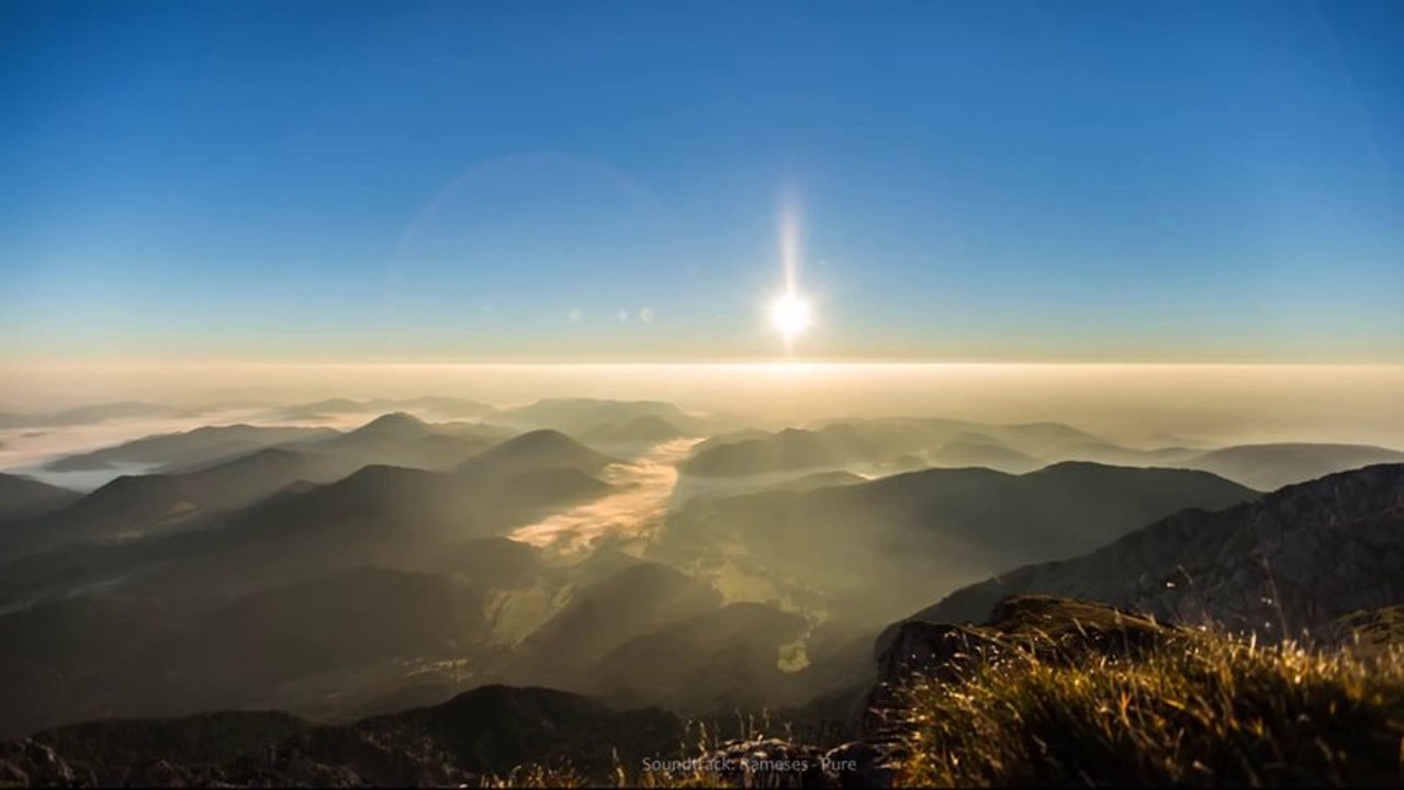 Beautiful Time-Lapse of Alps Mountains