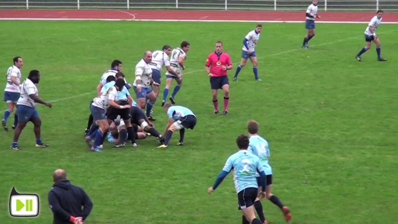 Rugby : Domont 14-20 RC Strasbourg (Federale 2...