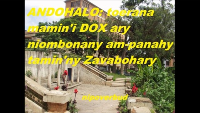 VOHITRY NY FO (DOX) oldies music Madagascar song Lyrics Kalo Fahiny