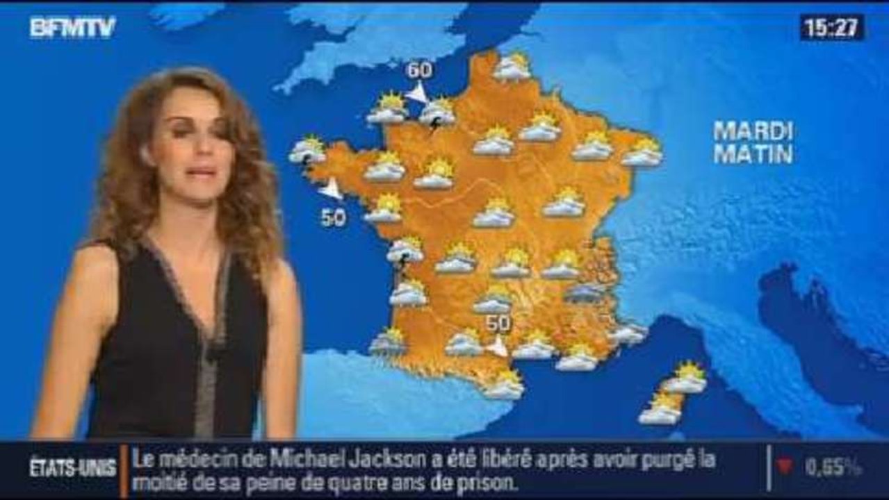 La Météo pour ce mardi - 29/10