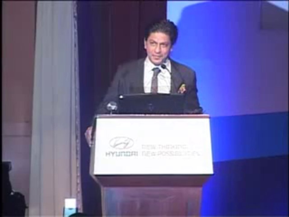 @IamSRK #SRK addressing Hyundai's 5 Millionth Car rollout