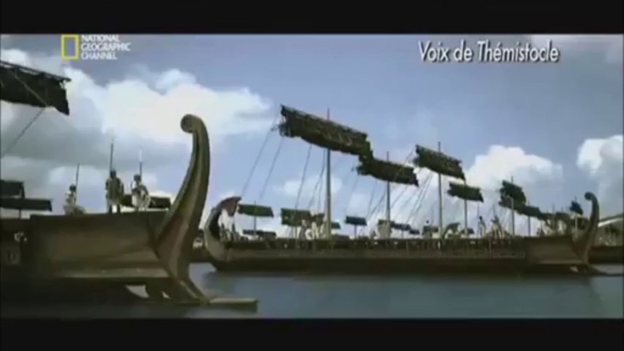 La bataille de Salamine.