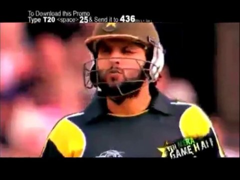 Shahid Afridi Flying Kiss to Kallis :D
