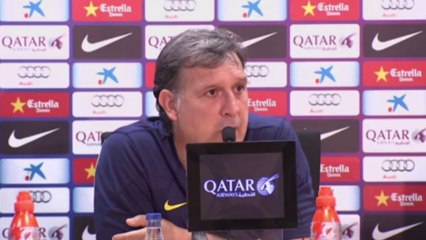 Tata Martino: "Ganar el clásico siempre representa un golpe anímico"