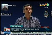 La de hoy fue una jornada cívica ejemplar: ministro argentino