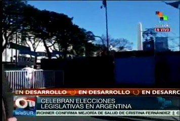 Cuentan con gran participación de ciudadanos elecciones argentinas