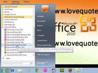 Ms Word learning  urdu hindi 2