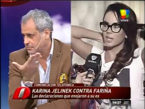 Pronto.com.ar Karina enojada con Intrusos