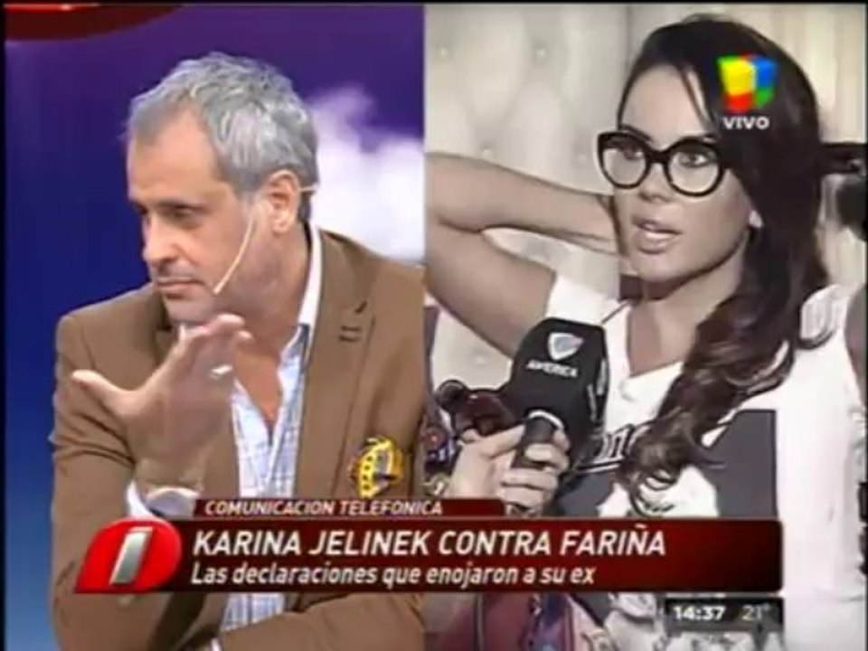 Pronto.com.ar Karina enojada con Intrusos