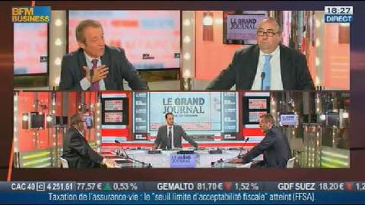 Dominique Lefebvre, vice-président de la commission des finances à l'assemblée dans Le Grand Journal - 28/10 2/4