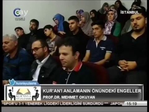 Kur'an öğüt alınsın diye kolaylaştırılmış bir kitaptır! [Prof. Dr. Mehmet Okuyan]