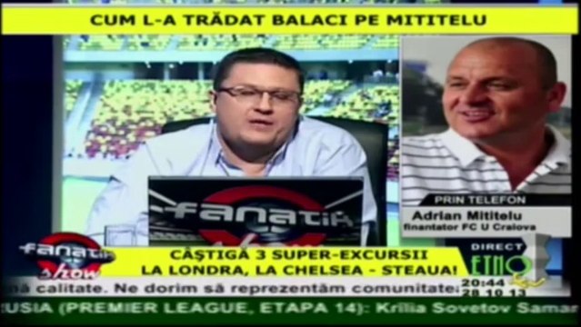 Adrian Mititelu la FANATIK SHOW (28.10.2013)