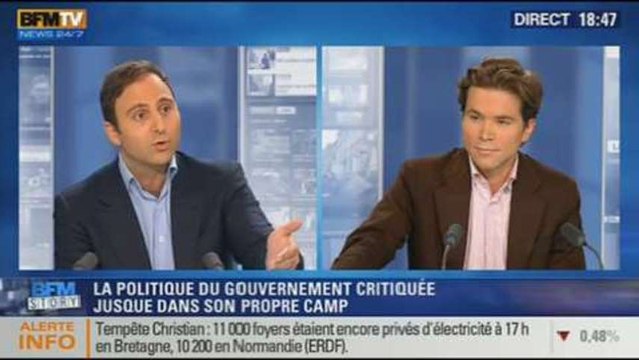 BFM Story: la politique du gouvernement critiquée par les socialistes - 28/10