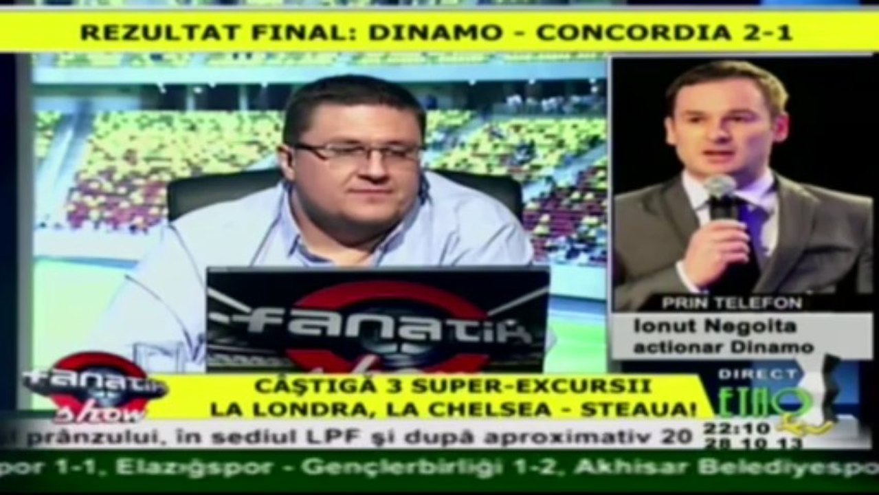 Ionut Negoita la FANATIK SHOW (20.10.2013)