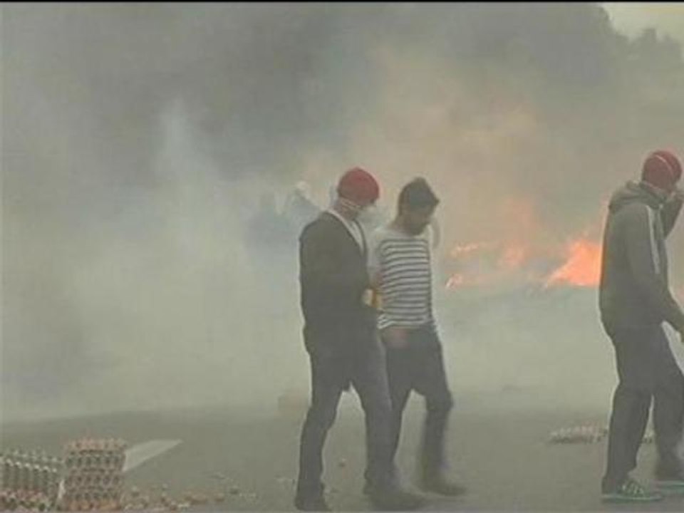 Fronde bretonne: les syndicats de Lampaul se joignent aux agriculteurs de Quimper - 28/10