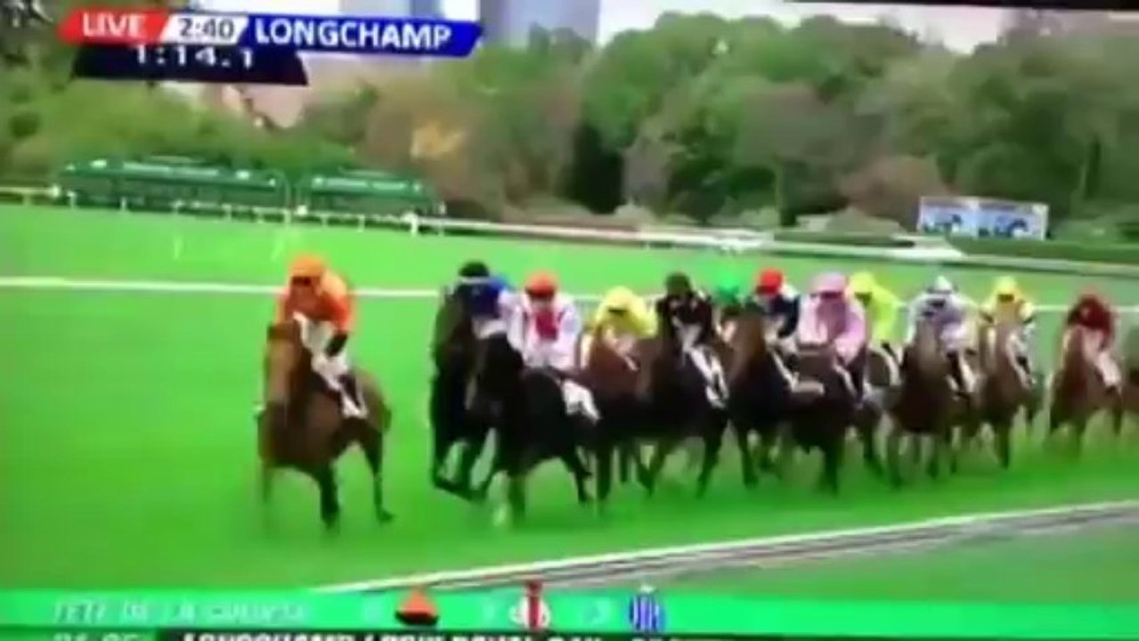 27.10.2013 Longchamp (FR) 5.Race Prix Royal-Oak 2013 - Group I 3.100 m