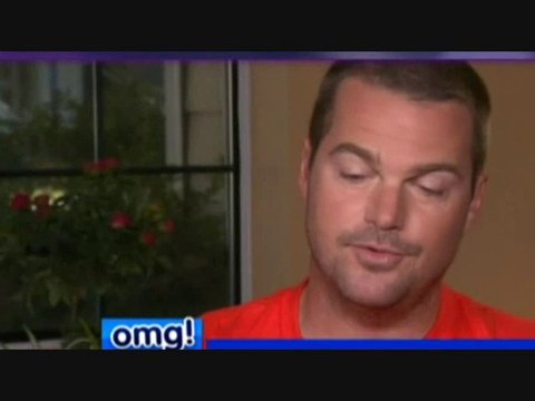 2013.09.27 Chris O'Donnell soutient le NCIS