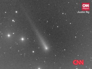 El cometa Ison continúa su recorrido hacia la tierra