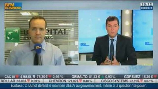 Tendance baissière du marché et introduction en bourse de Blue Solutions: Bertrand Lamielle dans Intégrale Bourse - 30/10