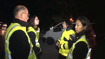 Convoi-test pour le transport des pièces d'Iter, le réacteur thermonucléaire expérimental international