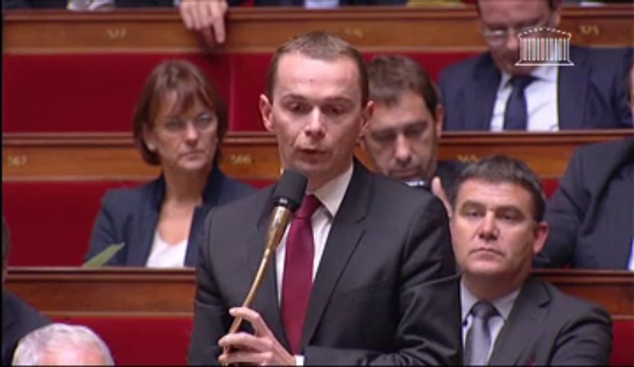 Question au Gouvernement sur le soutien aux petites et moyennes entreprises le 30 octobre 2013