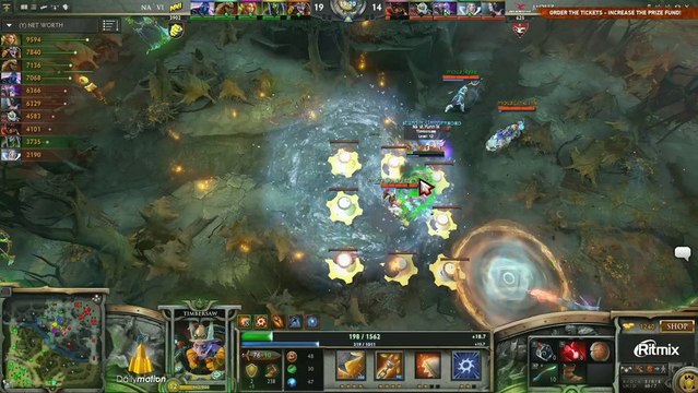 Na'Vi vs Mousesports Game 1- DOTA 2 Champions League - TobiWan & Loda