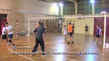 Xavier Behnert, capitaine de l'équipe de France de volley pour les sourds
