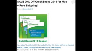 QuickBooks 2014 Coupon