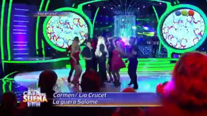 Carmen fue Lía Crucet en Tu Cara Me Suena - Telefe