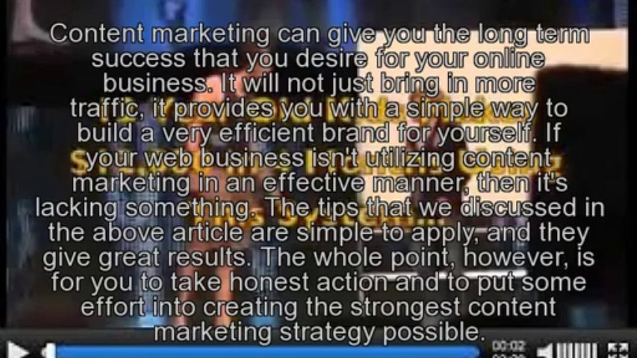 Getting Content Marketing to Work For You
