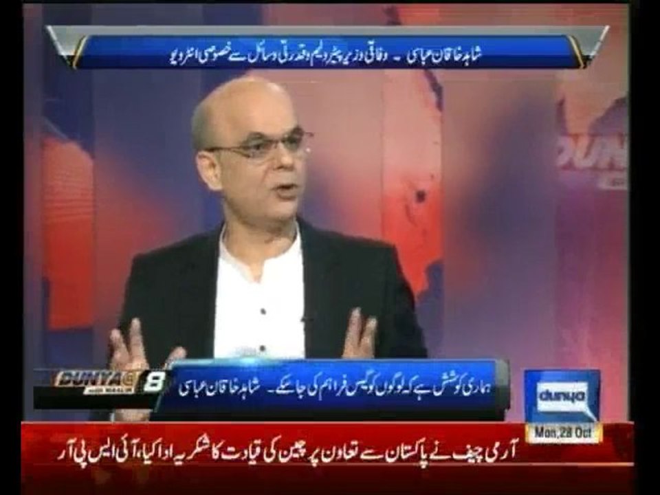Dunya @ 8 With Malick - 28th October 2013