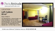 Loft 1 Chambre à louer - Pereire, Paris - Ref. 7556