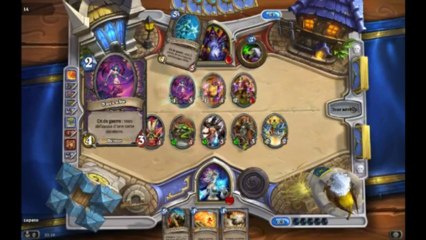 Hearthstone - partie contre l'IA (Gul'Dan)
