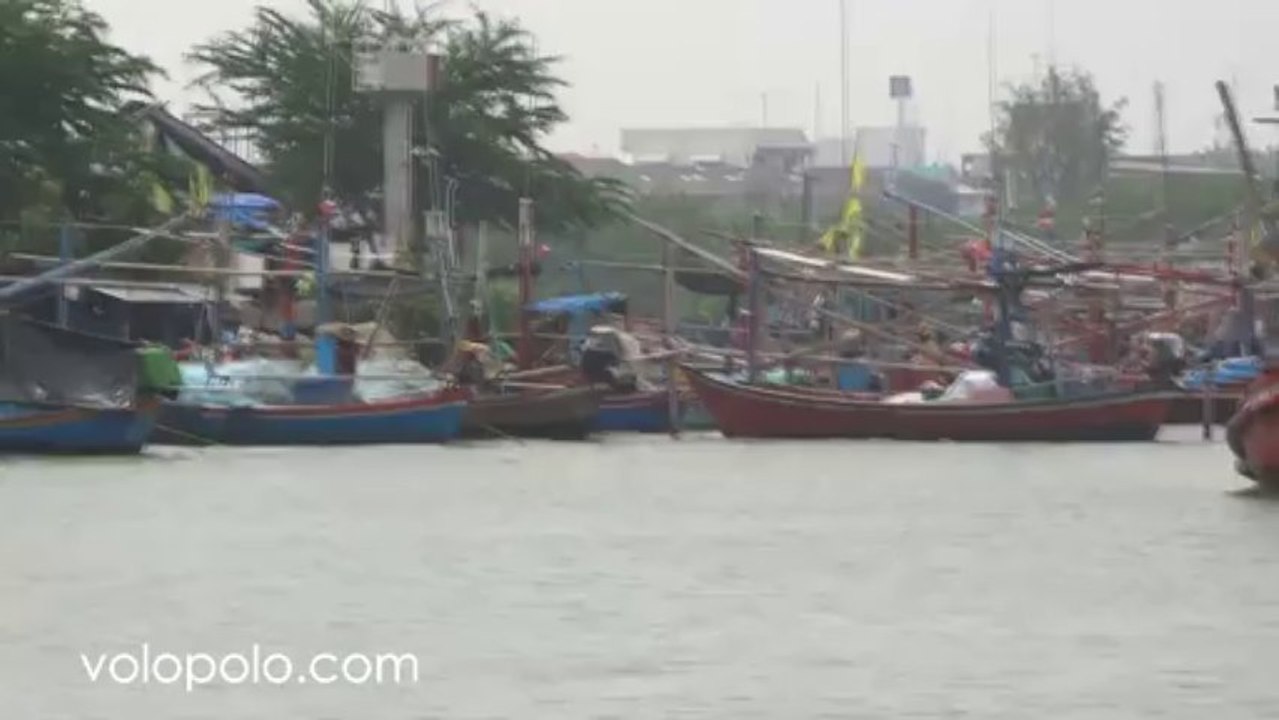 Pranburi River in Thailand