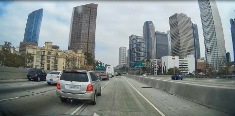downtown LA - 2013 October - TimeLapse Travel - SJ1000 HD 1080P