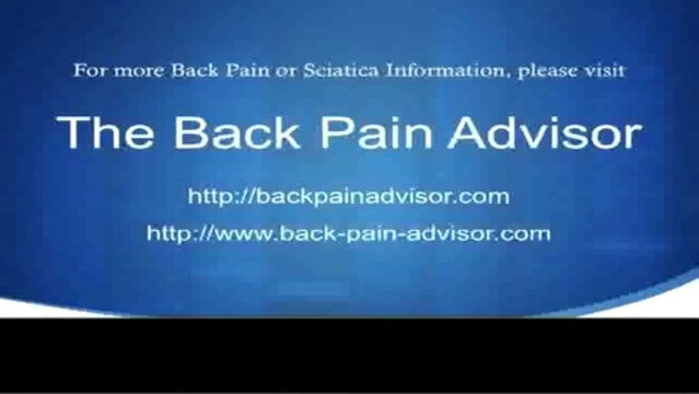 Sciatica Pain Relief - Proven Help and Advice- Sciatica Pain Relief