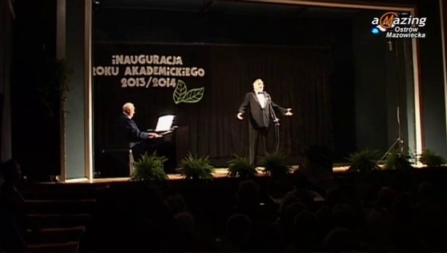 Inauguracja Roku Kulturalnego 2013/2014 - koncert Wiesława Bednarka Ostrów Mazowiecka