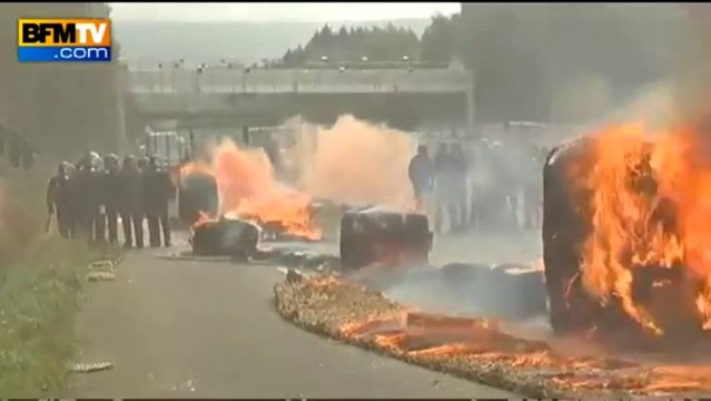 Fronde contre l'écotaxe: les Bretons ne relâchent pas la mobilisation - 29/10