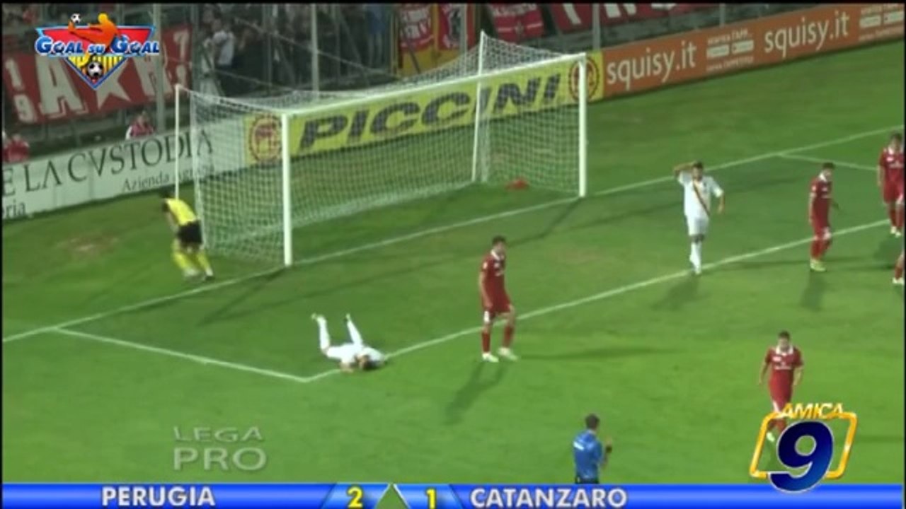 Perugia - Catanzaro 2-1 | Sintesi 9^ Giornata Lega Pro Prima Divisione Girone B 27/10/2013