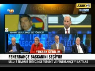 Canlı yayında birbirine girdiler