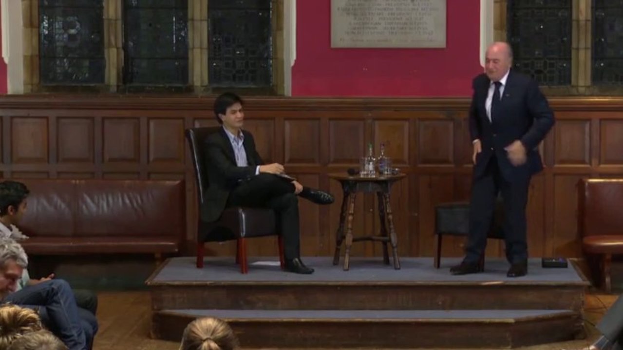 Quand Sepp Blatter se moque de Cristiano Ronaldo...