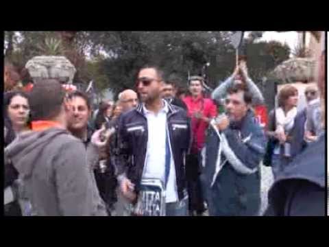 Napoli - Crisi Terme di Agnano, protesta dei lavoratori -live- (28.10.13)
