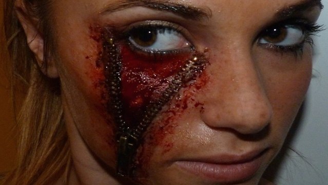 Maquillage Effets Spéciaux : Fermeture Eclair