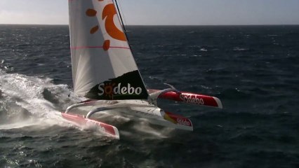 Heavy Weather for Sodebo and his skipper Thomas Coville